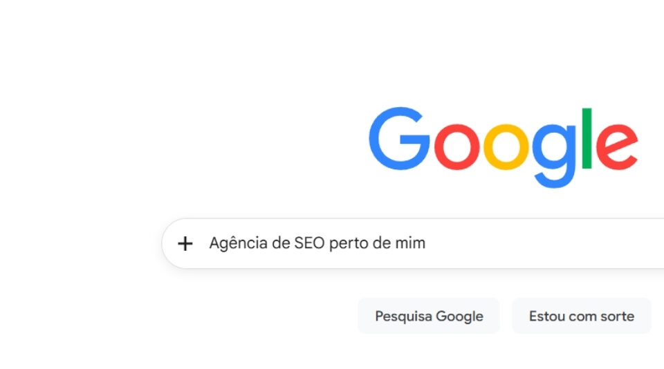 banner do google com termo pesquisado agência de SEO perto de mim