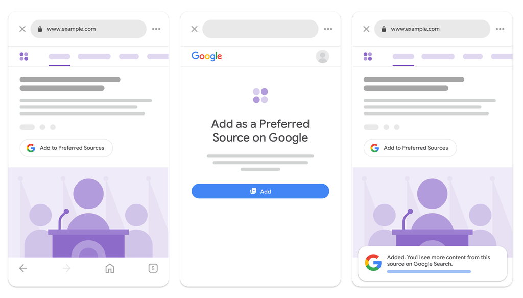 fontes preferidas do google como colocar reprodução google search console