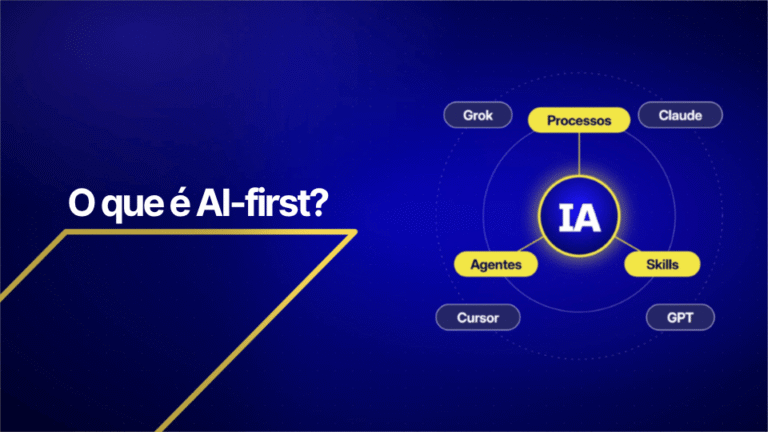 O que é AI-first e como operar processos com IA no centro